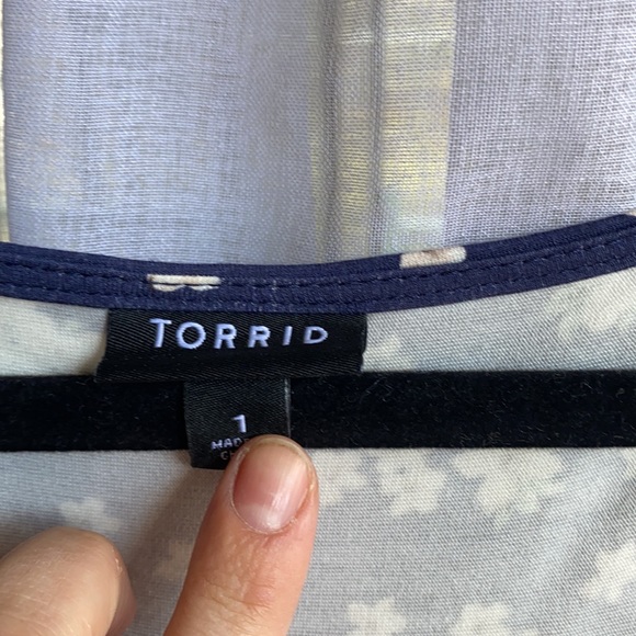 Torrid size 1 tank top cotton maxi dress - Picture 4 of 5